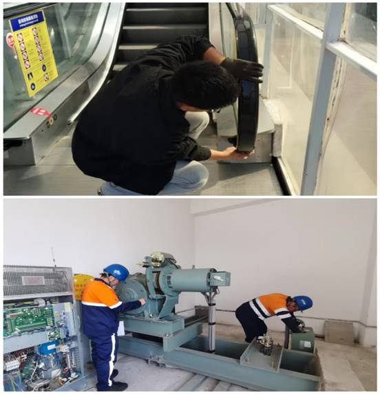 筑牢安全防线  保障平稳运行  我校餐厅电梯完成全面专业维保